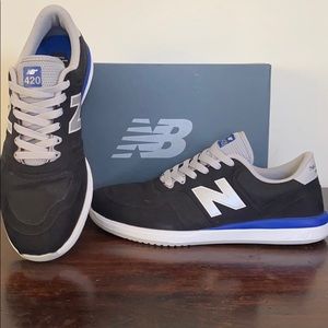 New Balanc NB420 skate shoes.